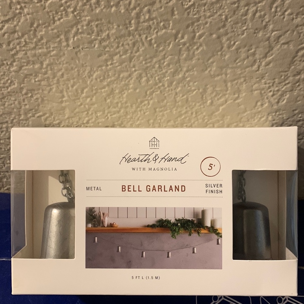 New hearth and hand bell garland